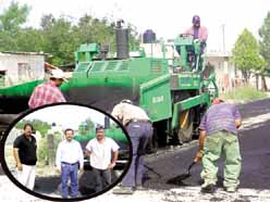 Desarrolla programa de pavimentación en la antesala de su gestión administrativa
